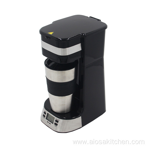 Electrical coffee maker with heating element LCD Display